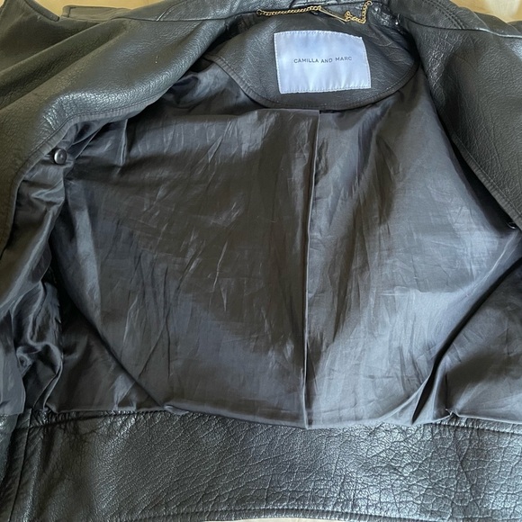 Camilla and Marc Leather Biker Jacket "The Andalucia" - Picture 12 of 14